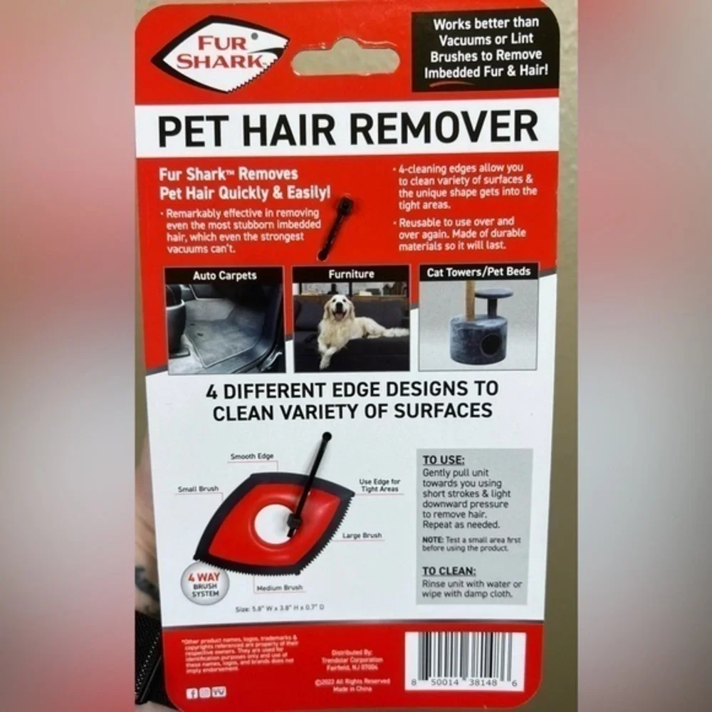 Fur shark pet hair remover‎ NEW
